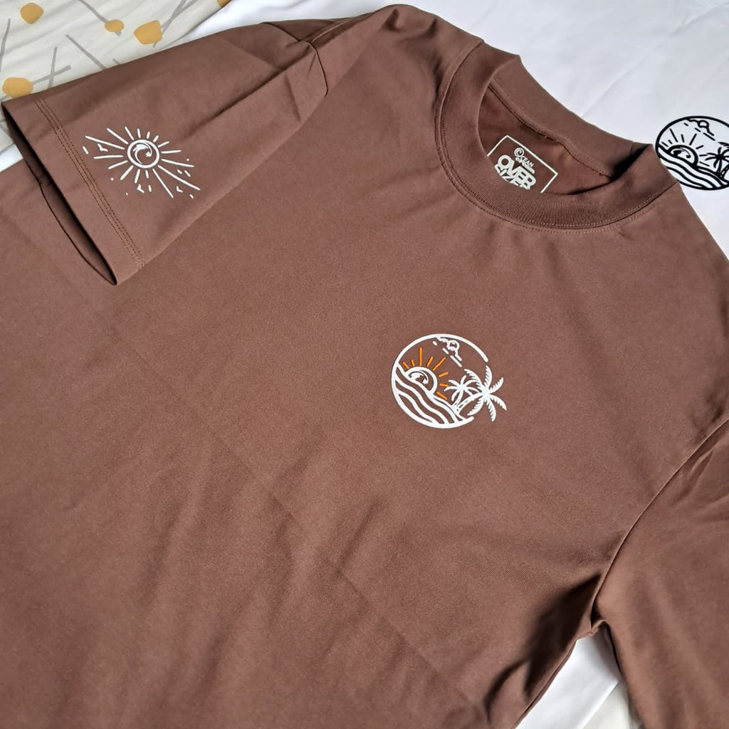 The Summer Sunset oversized T- Shirt