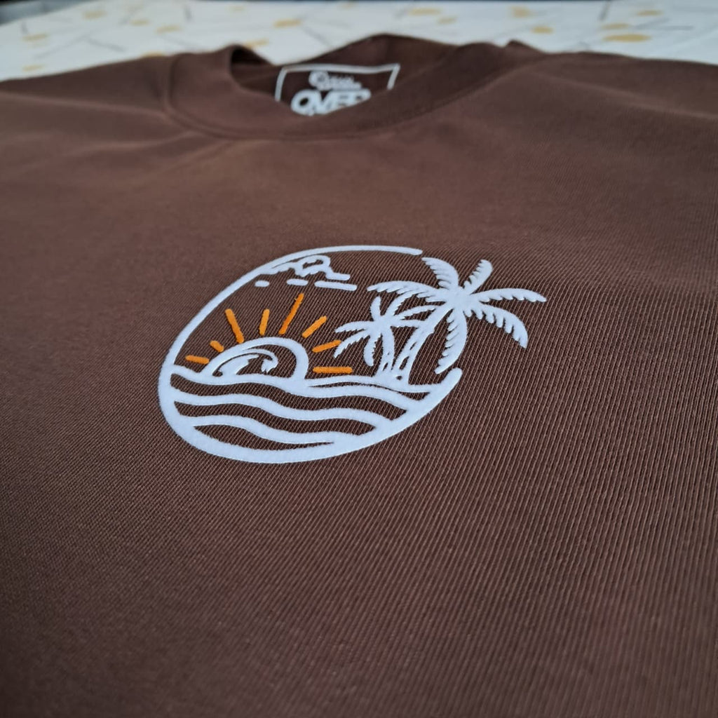 The Summer Sunset oversized T- Shirt