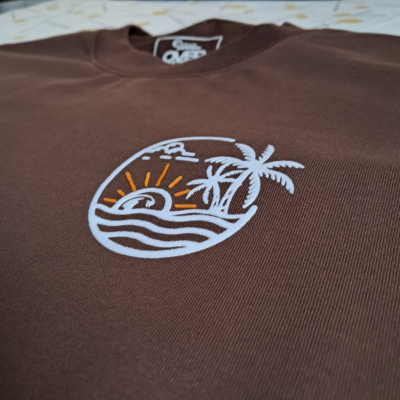 The Summer Sunset oversized T- Shirt