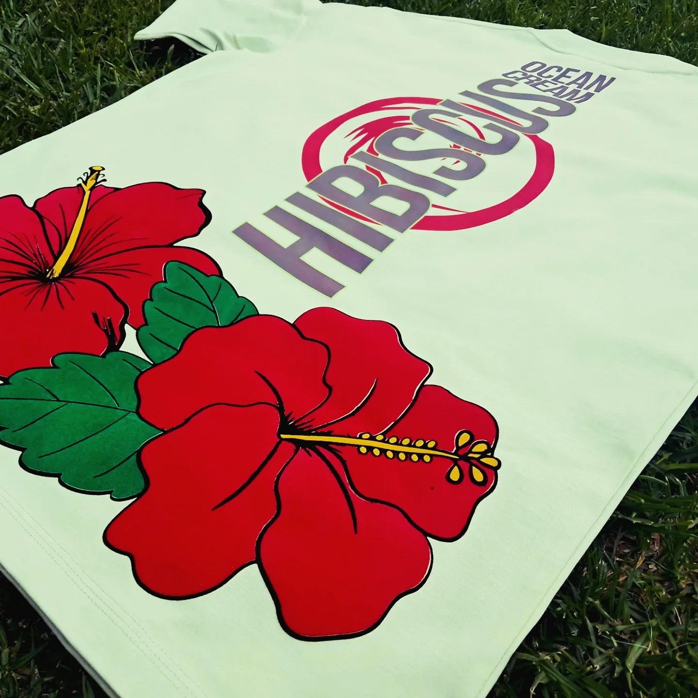 The Hibiscus  II Oversized