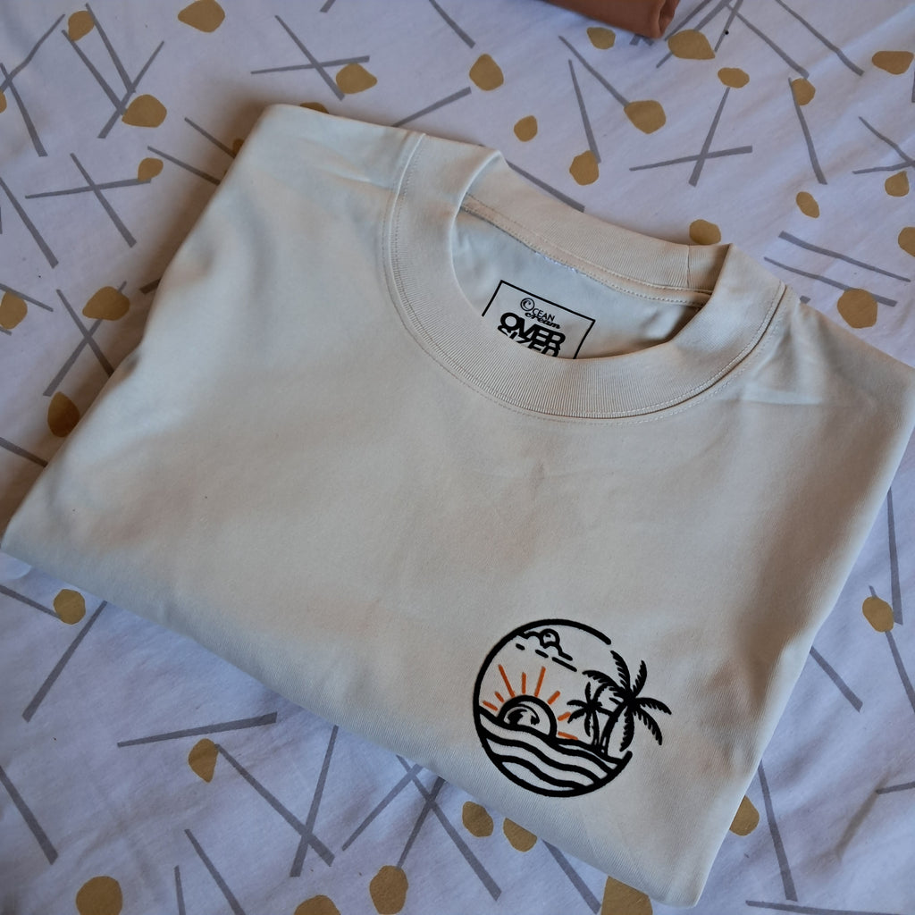 The Summer Sunset oversized T- Shirt