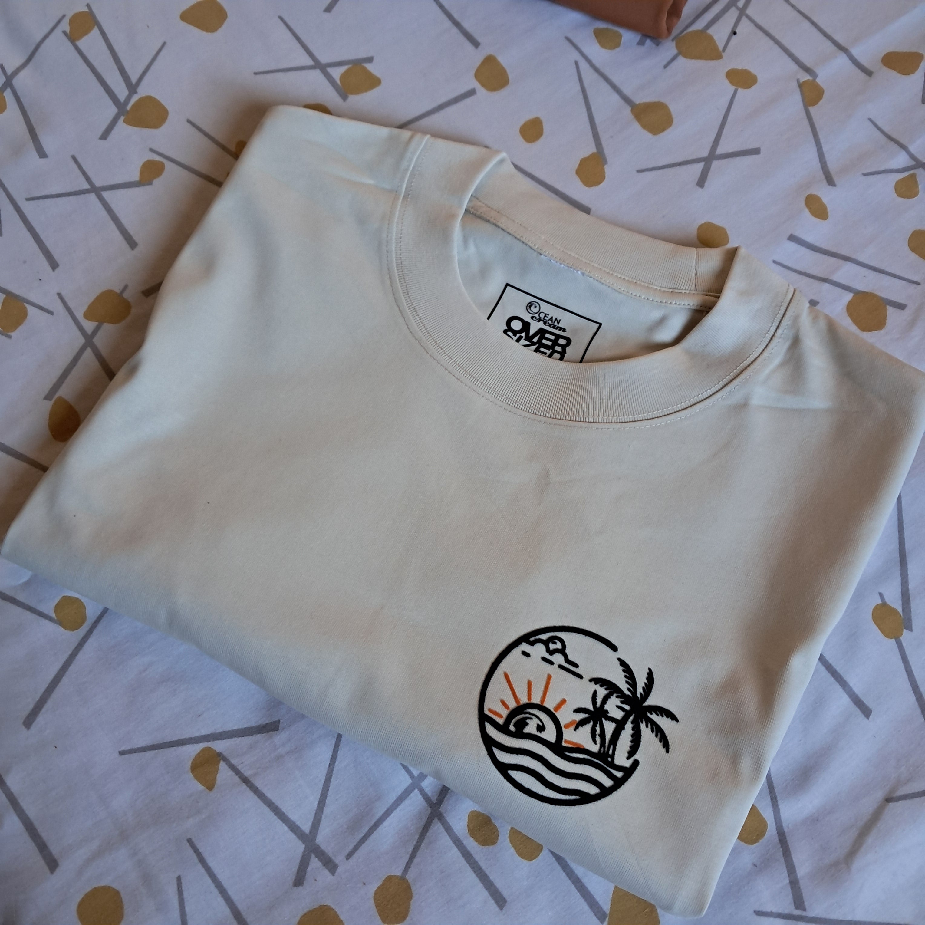 The Summer Sunset oversized T- Shirt