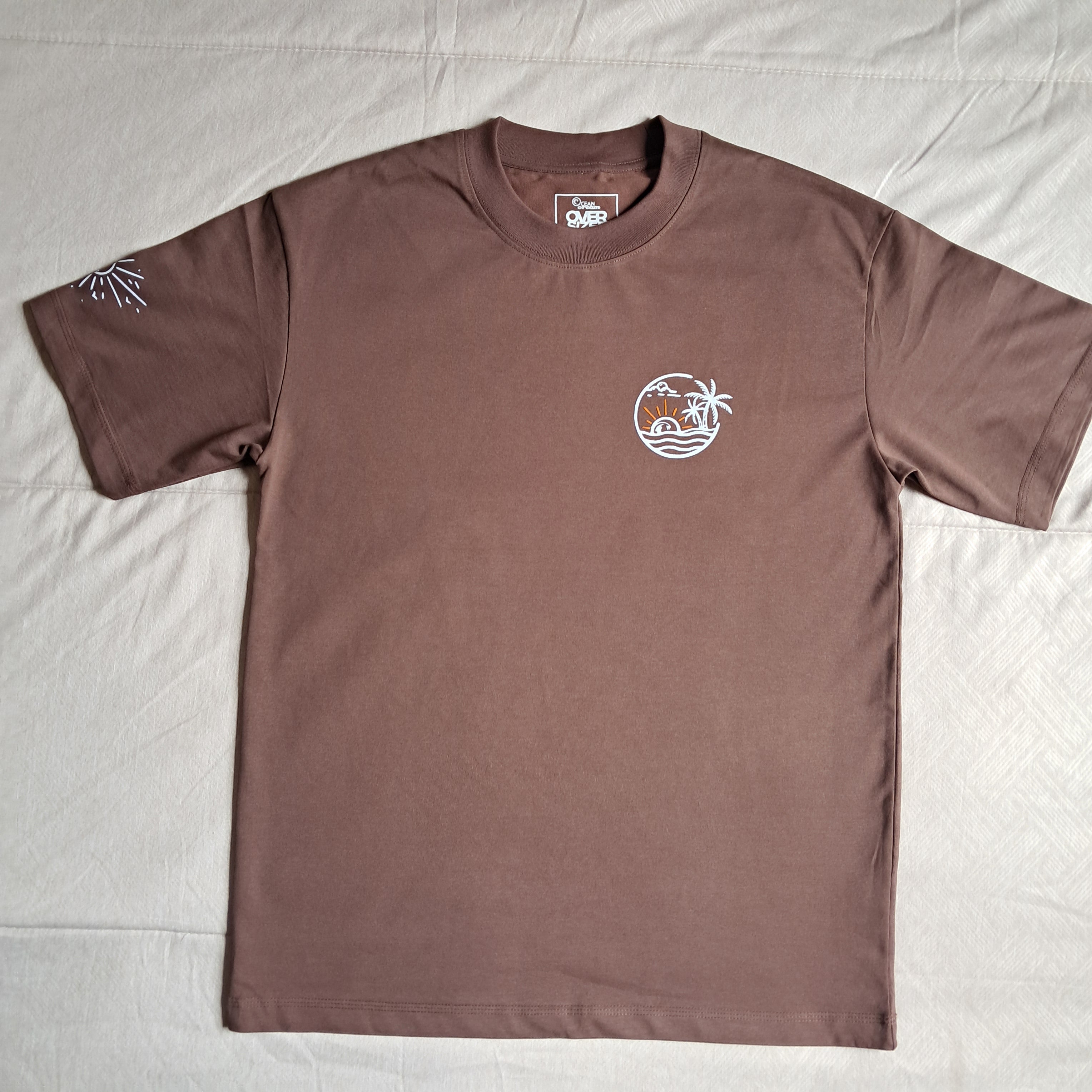 The Summer Sunset oversized T- Shirt