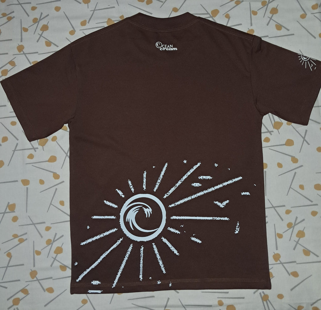 The Summer Sunset oversized T- Shirt