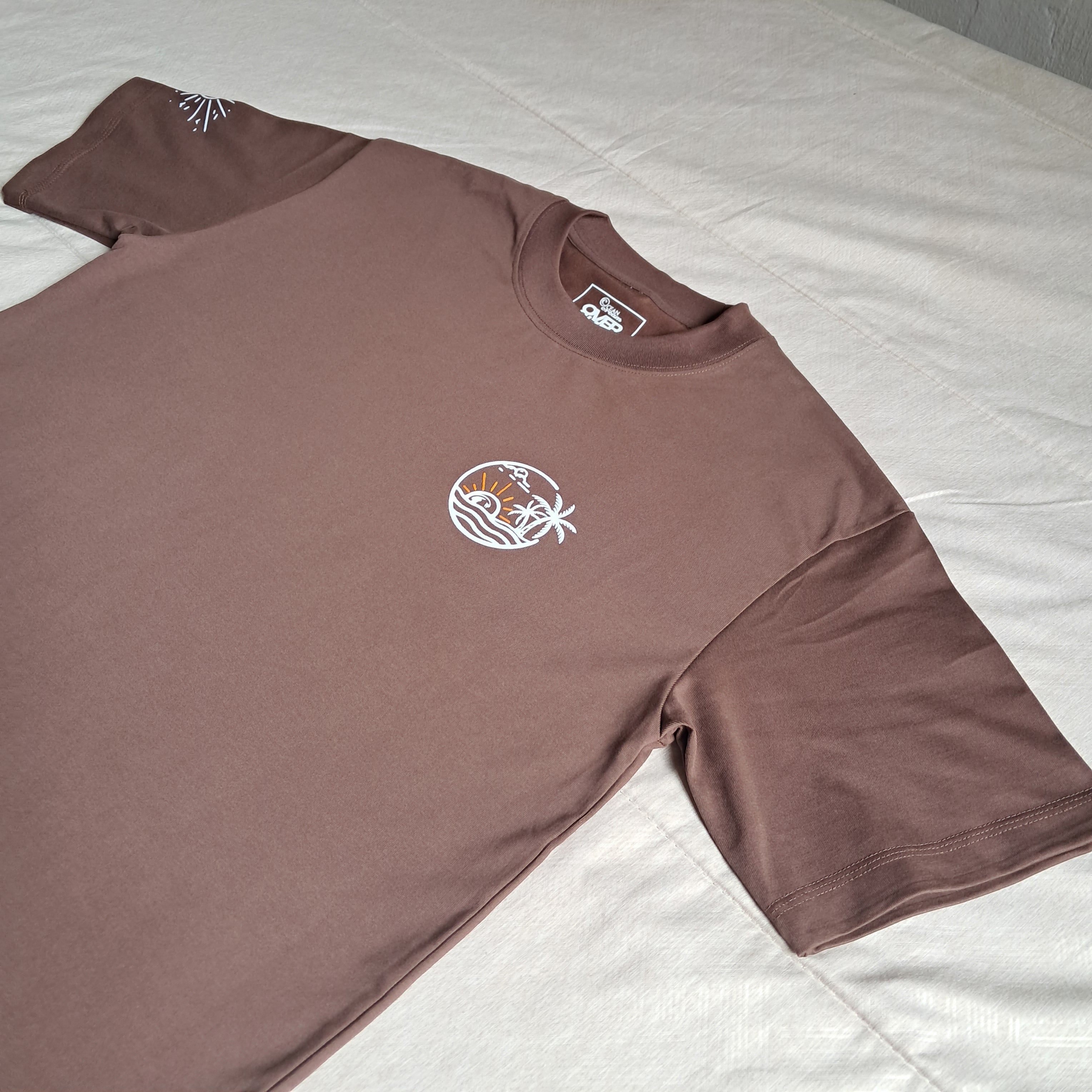 The Summer Sunset oversized T- Shirt